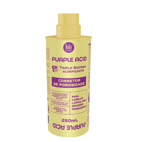 LOLA - PURPLE Acidificante - Corretor de Porosidade 250ml